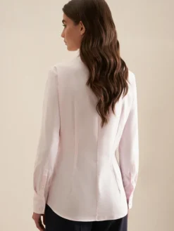 Seidensticker Blusen<Damen Kelchkragenbluse - Uni pink uni