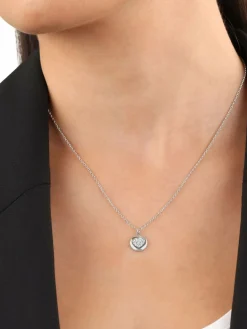 s.Oliver Schmuck<Damen Kette mit Anhänger silber uni