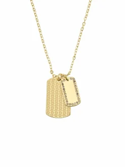 s.Oliver Schmuck<Damen Kette mit Anhänger gold uni