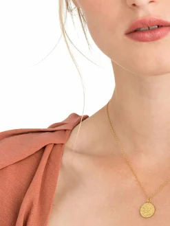 NOELANI Schmuck<Damen Kette mit Anhänger gold uni