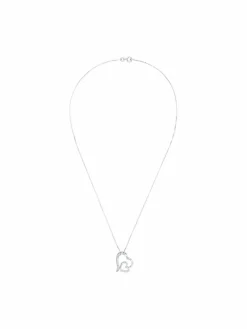 amor Schmuck<Damen Kette mit Anhänger silber uni