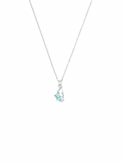 amor Schmuck<Damen Kette mit Anhänger silber uni