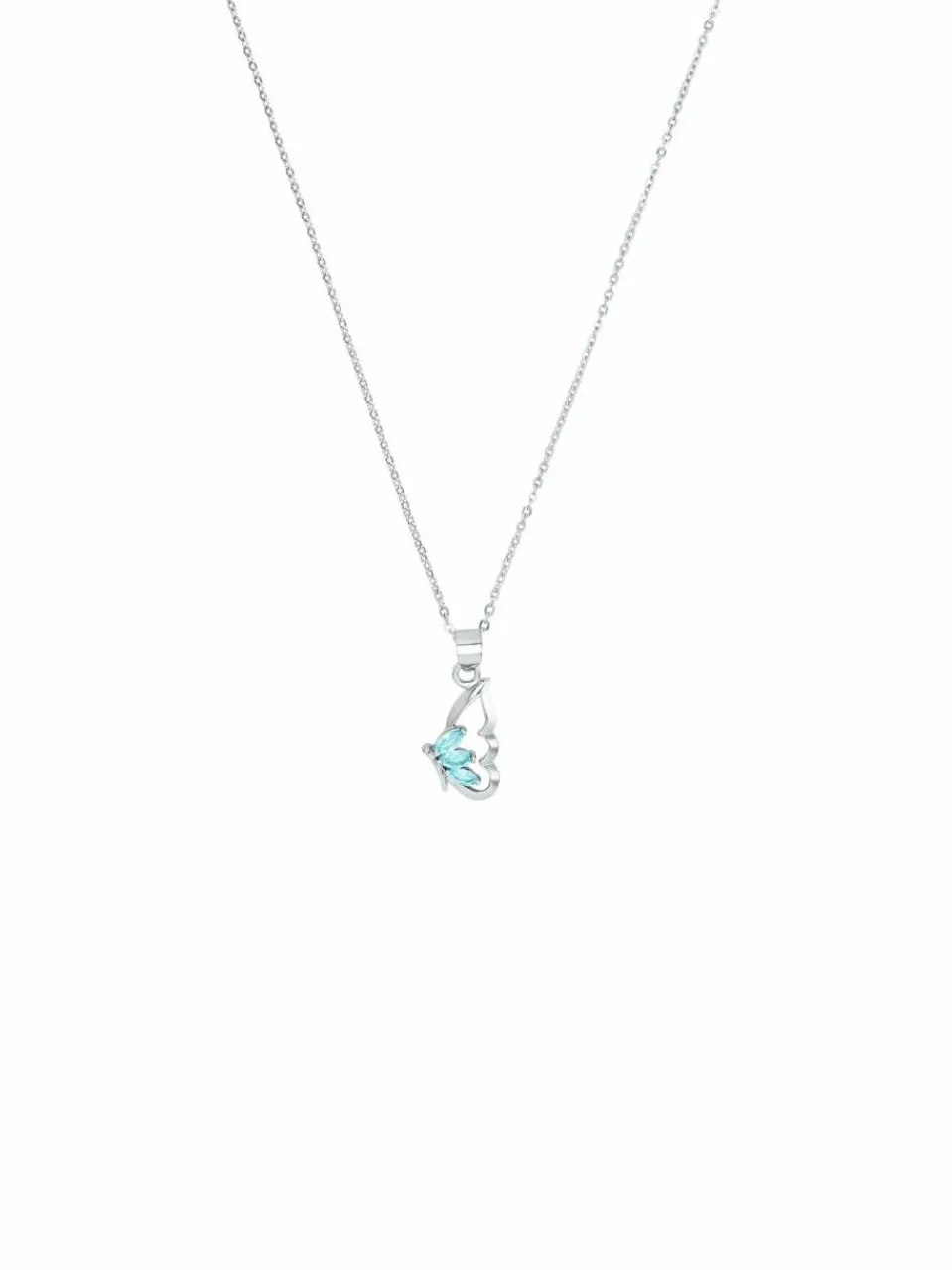 amor Schmuck<Damen Kette mit Anhänger silber uni