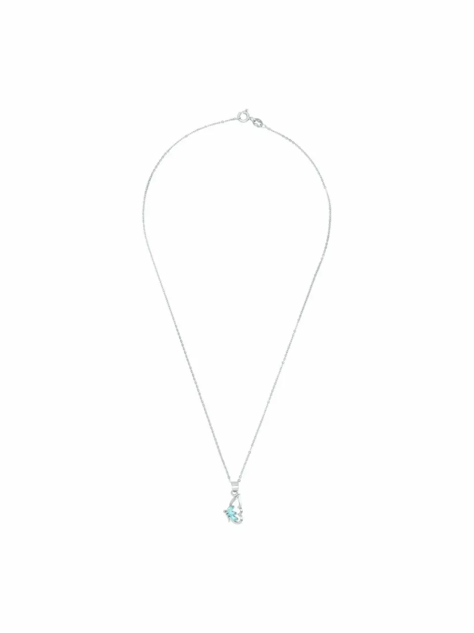 amor Schmuck<Damen Kette mit Anhänger silber uni