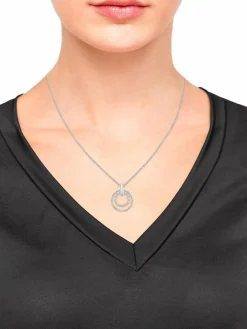 s.Oliver Schmuck<Damen Kette mit Anhänger silber uni