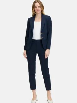 Betty & Co Blazer<Damen Klassischer Blazer marine royal uni