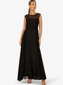 Kraimod Kleider<Damen Kleid schwarz uni