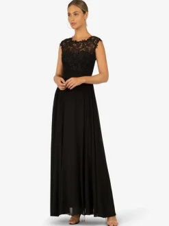 Kraimod Kleider<Damen Kleid schwarz uni