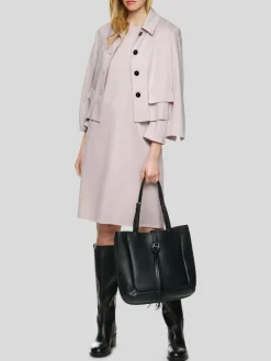 Marc Cain Kleider<Damen Kleid rosa uni