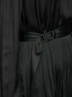 Marc Cain Kleider<Damen Kleid schwarz uni