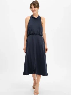 V by Vera Mont Kleider<Damen Kleid marine uni
