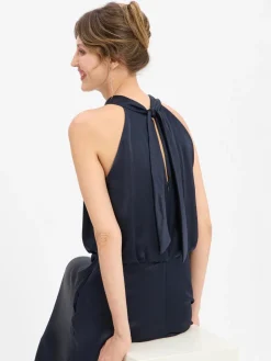 V by Vera Mont Kleider<Damen Kleid marine uni