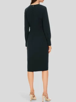 Marc Cain Kleider<Damen Kleid blau uni