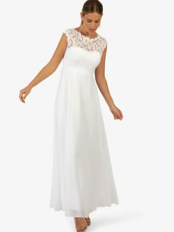 Kraimod Kleider<Damen Kleid weiß uni