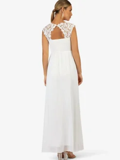 Kraimod Kleider<Damen Kleid weiß uni