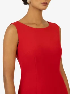 Kraimod Kleider<Damen Kleid rot uni