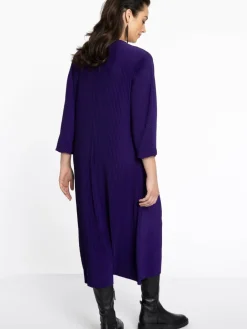 YOEK Kleider<Damen Kleid lila uni