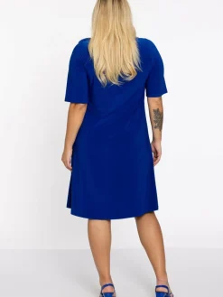 YOEK Kleider<Damen Kleid denim uni