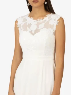 Kraimod Kleider<Damen Kleid weiß uni