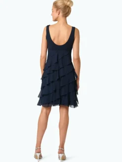 Swing Kleider<Damen Kleid marine uni