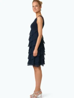 Swing Kleider<Damen Kleid marine uni