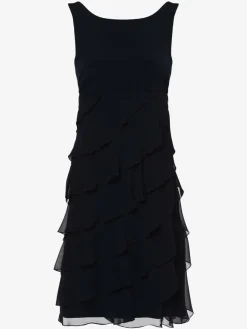 Swing Kleider<Damen Kleid marine uni