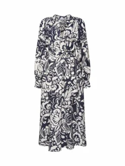 Seidensticker Kleider<Damen Kleid - Druck blau bedruckt