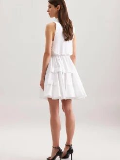 Seidensticker Kleider<Damen Kleid - Uni weiß uni