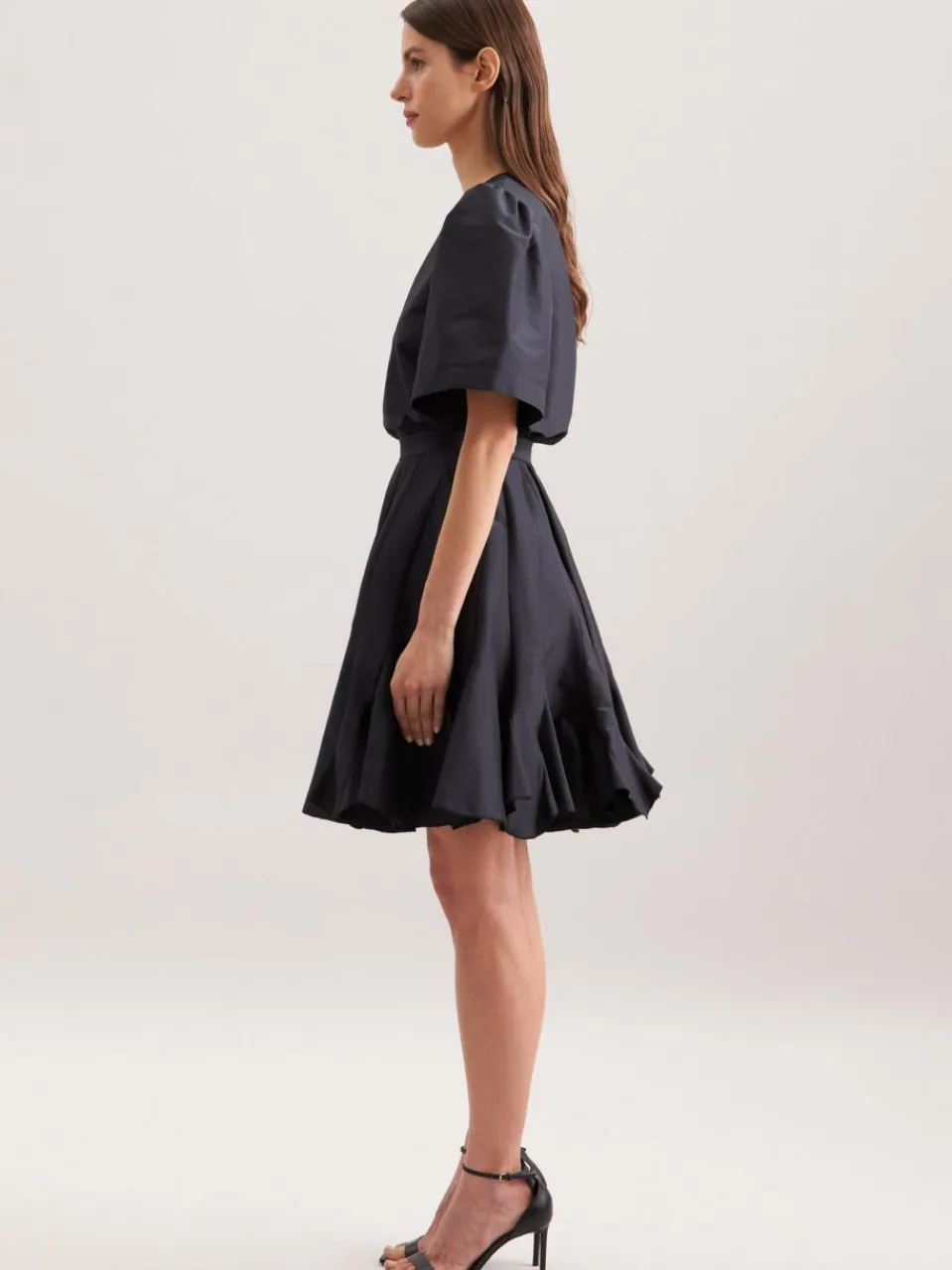 Seidensticker Kleider<Damen Kleid - Uni schwarz uni