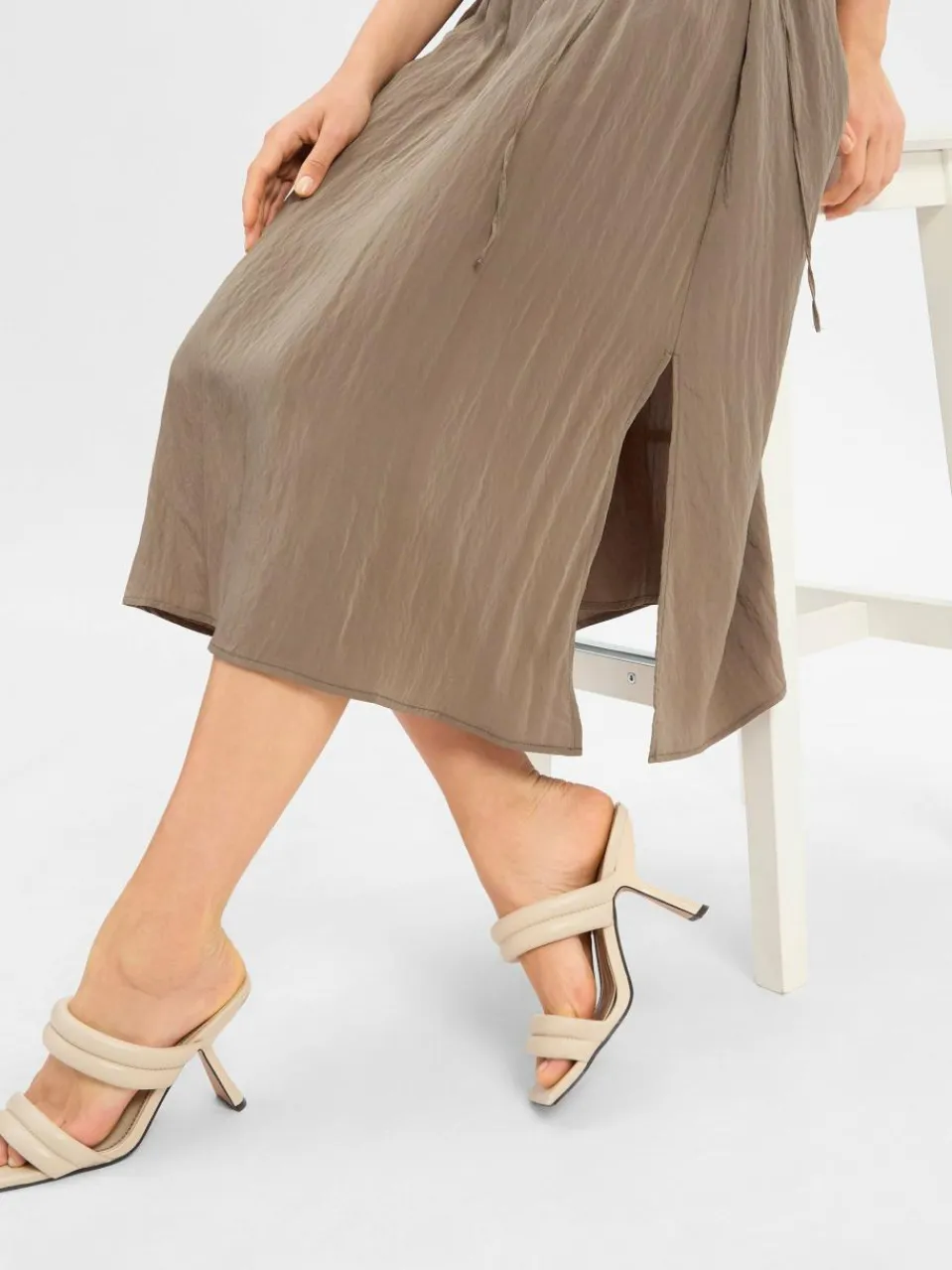 Opus Kleider<Damen Kleid - Witrana khaki uni