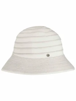 Loevenich Mützen & Hüte<Damen Kopfbedeckung beige gestreift