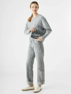 Codello Taschen & Rucksäcke<Damen Kosmetiktasche grau bedruckt