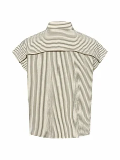 Damen Opus Blusen>Damen Kurzarm-Bluse - Famella