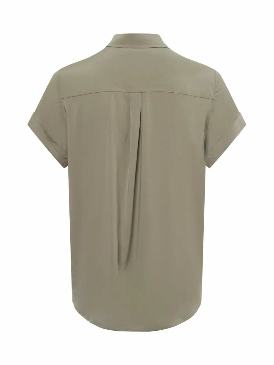 Samsøe Samsøe Blusen<Damen Kurzarmbluse - Majan schilf uni