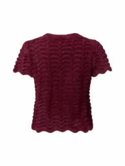 Damen Rich & Royal Shirts & Tops>Damen Kurzarmpullover - Zig Zag