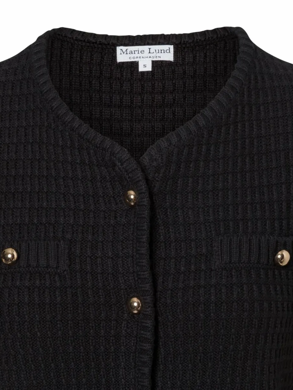 Damen Marie Lund Pullover & Strickjacken>Damen Kurzarm-Strickjacke