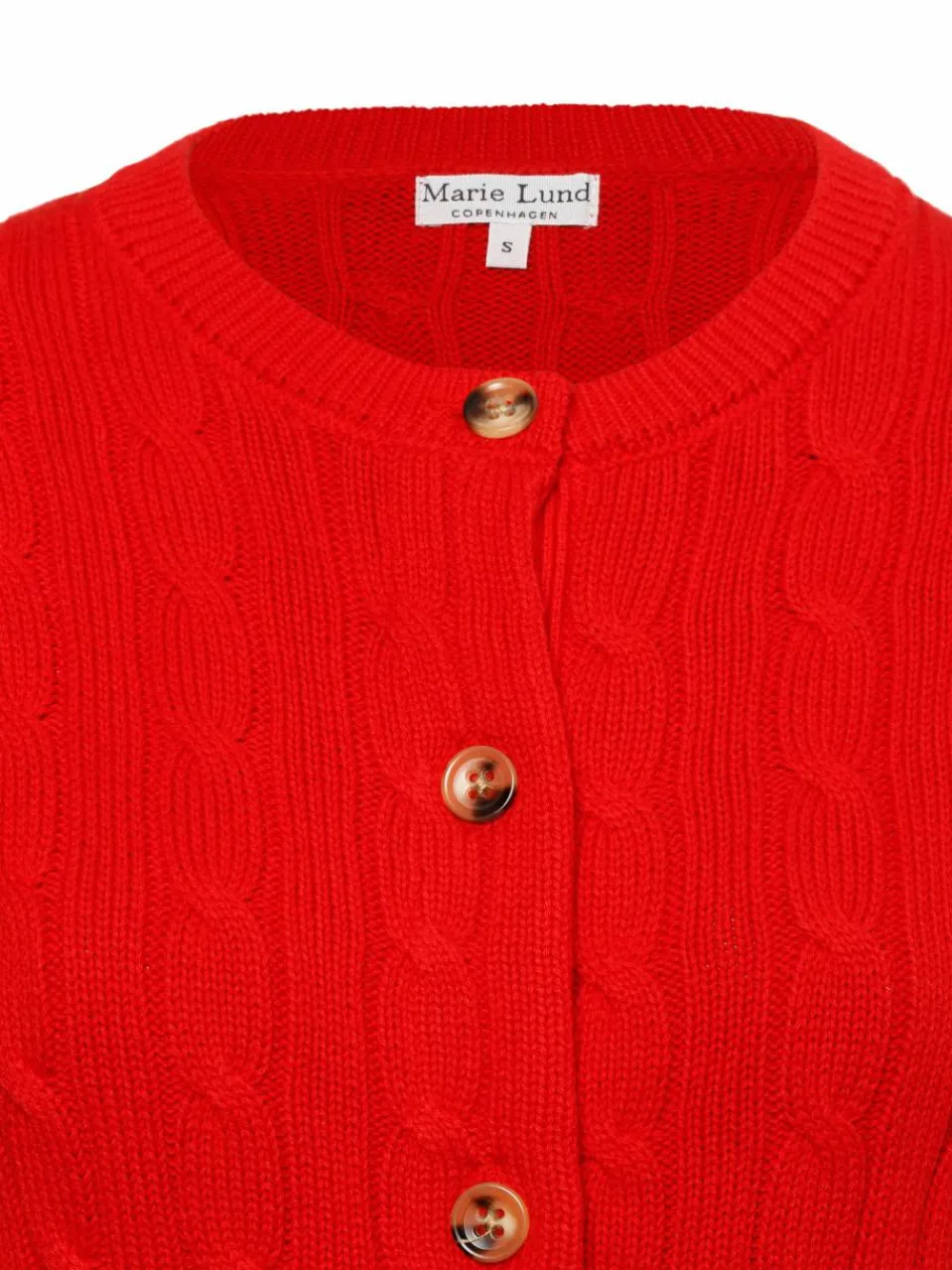 Damen Marie Lund Pullover & Strickjacken>Damen Kurzarm-Strickjacke