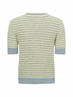 Damen Rich & Royal Pullover & Strickjacken>Damen Kurzarm-Strickjacke