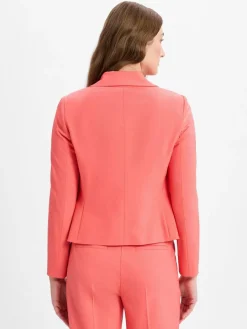 comma Blazer<Damen Kurzblazer koralle uni