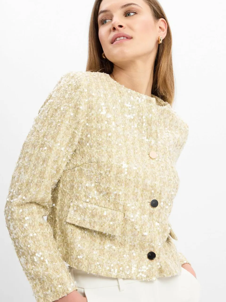 Damen zero Blazer>Damen Kurzblazer