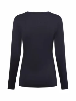 brookshire Shirts & Tops<Damen Langarmshirt marine uni