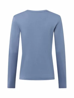 Marie Lund Shirts & Tops<Damen Langarmshirt indigo uni