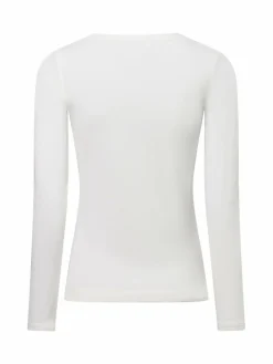 Marie Lund Shirts & Tops<Damen Langarmshirt ecru uni