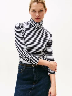 Damen Tommy Hilfiger Pullover & Strickjacken>Damen Langarmshirt