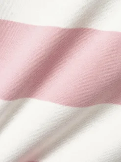 Marie Lund Shirts & Tops<Damen Langarmshirt ecru rosa gestreift