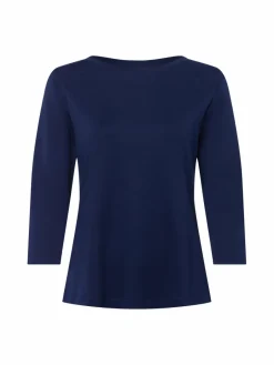 MAERZ Shirts & Tops<Damen Langarmshirt marine uni