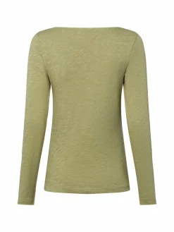 Marc O'Polo Shirts & Tops<Damen Langarmshirt erbse uni