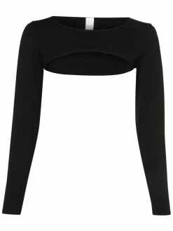 sloggi Shirts & Tops<Damen Langarmshirt schwarz uni