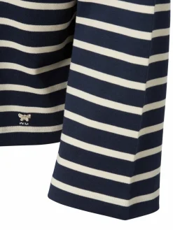 Weekend Max Mara Shirts & Tops<Damen Langarmshirt - Campale marine ecru gestreift