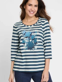 Damen Olsen Shirts & Tops>Damen Langarmshirt - Hannah